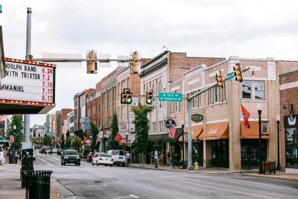 State Street, downtown Bristol