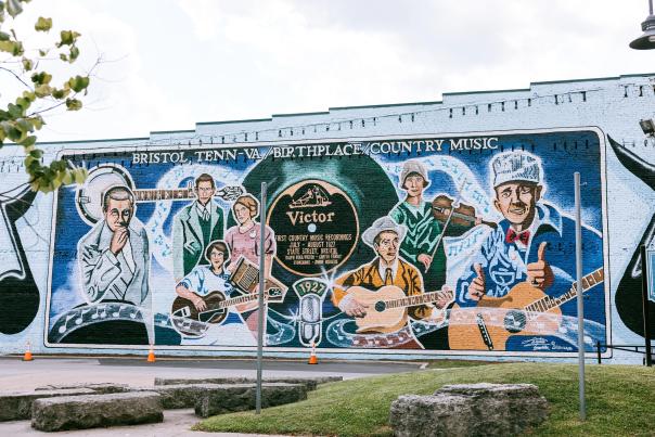 Bristol Birthplace of Country Music Mural