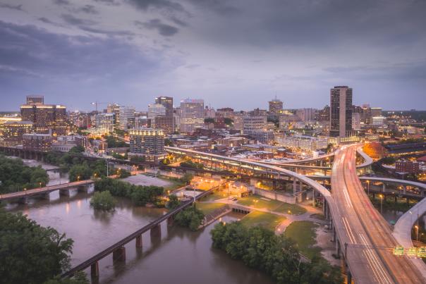 Richmond City Skyline
