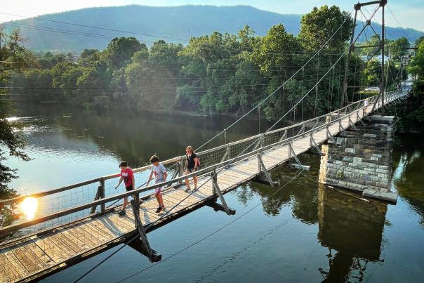 Buchanan Swinging Bridge