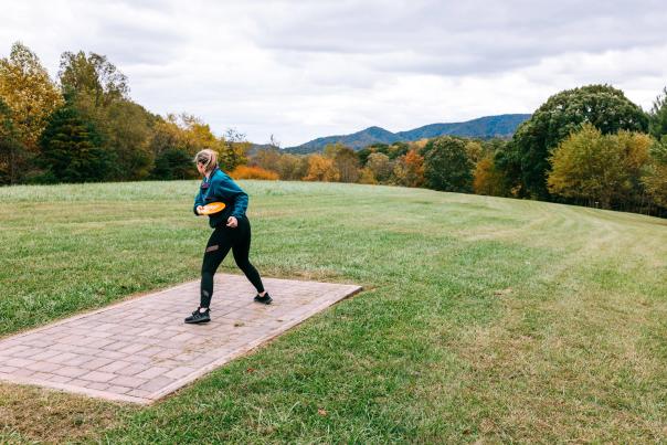 Mayflower Disc Golf Course at Explore Park in Roanoke