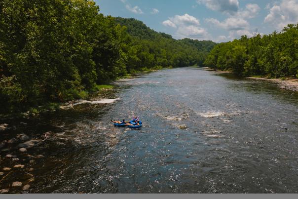 Tubing with Twin River Outfitters