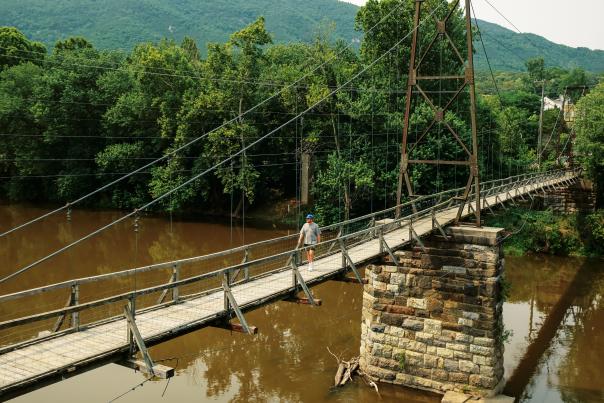 Buchanan Swinging Bridge