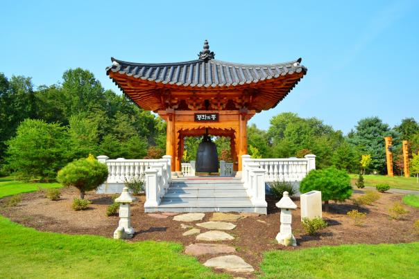 Korean Bell Garden in  Meadowlark Botanical Garden