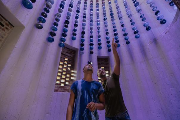 Queen City Public Art Piece interior