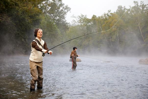 Fly Fishing on the  Shenandoah River
