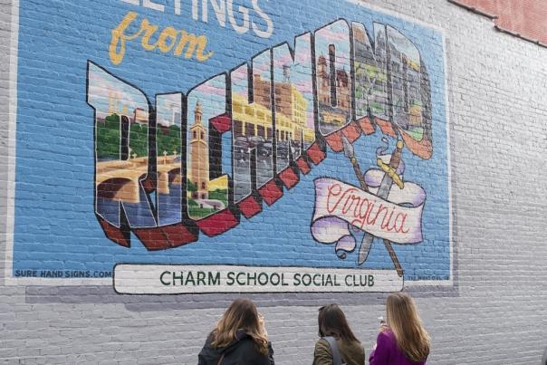 richmond charm school mural