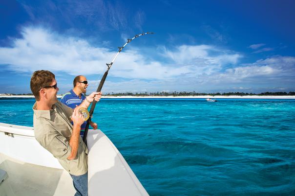 Get up early to reel in a fresh catch on a fishing charter out of Panama City Beach.