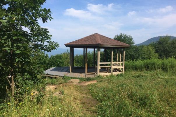 Gazebo at the Schumann Preserve at Pilot Knob