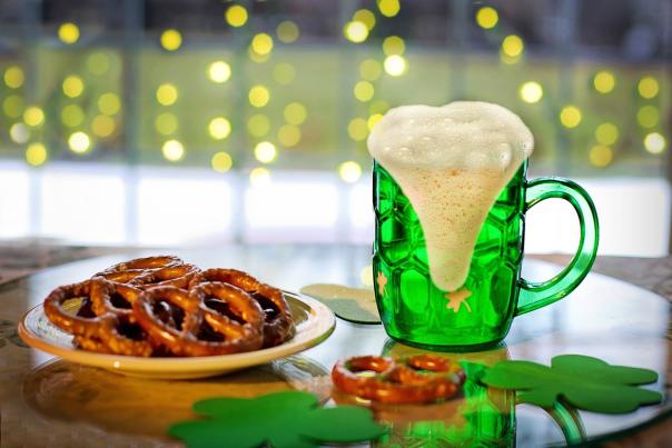 st pats green beer
