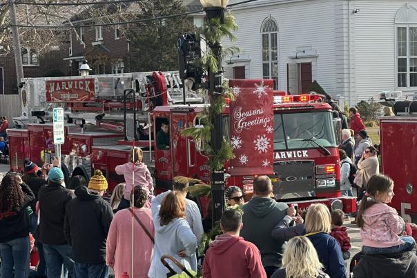 winterfest 2023 fire truck