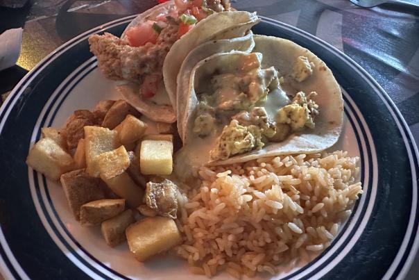 Sixth Street Dive Veggie and El-Mo Tacos