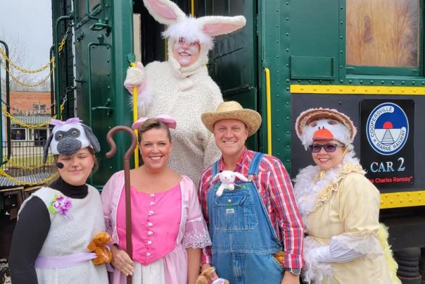 Bunny Train Marne Railway