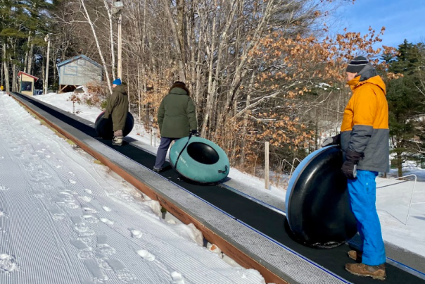 King Pine Ski Area Opens New Tubing Hill Conveyor Lift