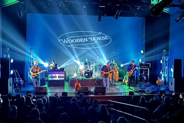 Wooden Horse at the North Country Center for the Arts at Jean's Playhouse