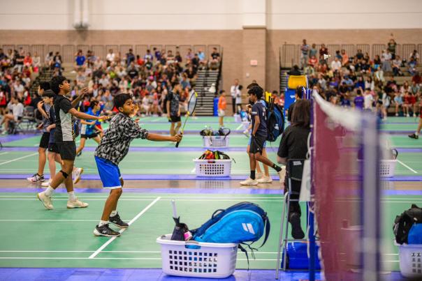 USA Badminton court