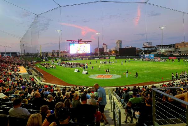 Riverfront Stadium Field
