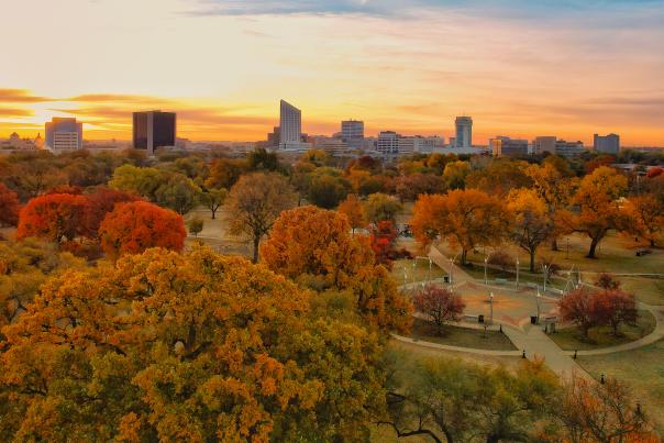 Fall in wichita by dronetography