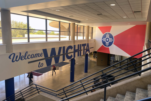 Welcome to Wichita sign