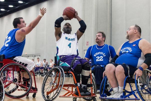 Wheelchair Basketball photo