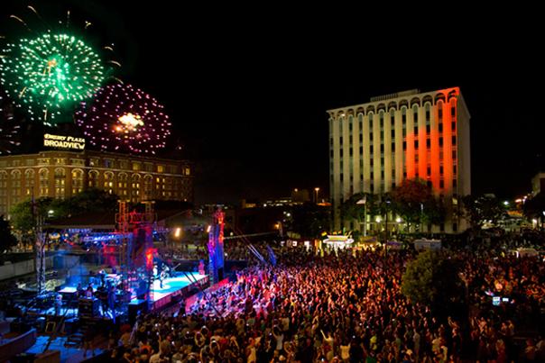 Riverfest Concert Schedule Header