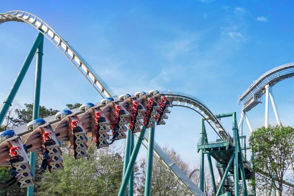 Busch Gardens Roller Coaster