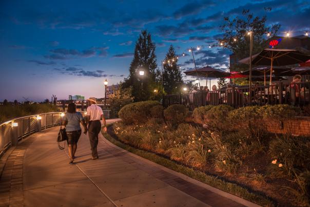 Dusk on the Wilmington Riverfront
