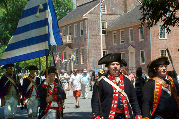 A Day in Old New Castle, Parade, Historic New Castle, Delaware