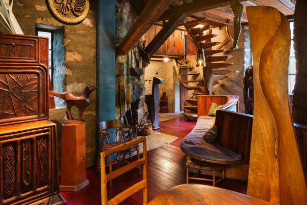 Wharton Esherick’s Studio. Photo by Charles Uniatowski, courtesy of the Wharton Esherick Museum.