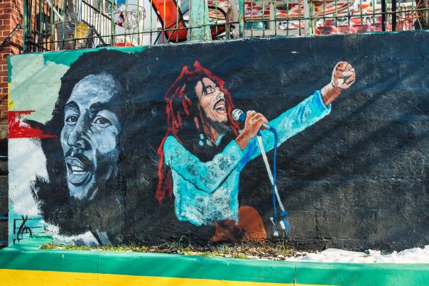 Bob Marley Mural