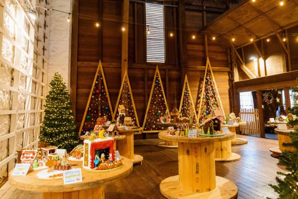 Holidays at Hagley Gingerbread Barn