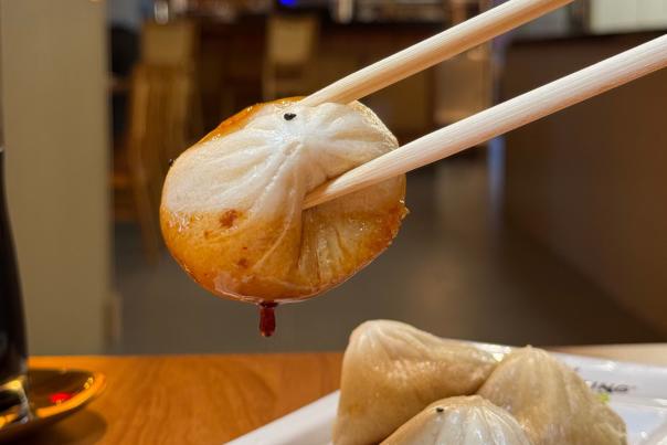Soup Dumpling Stock Photo