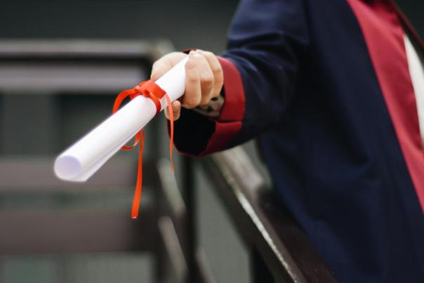 Diploma - Stock Photo