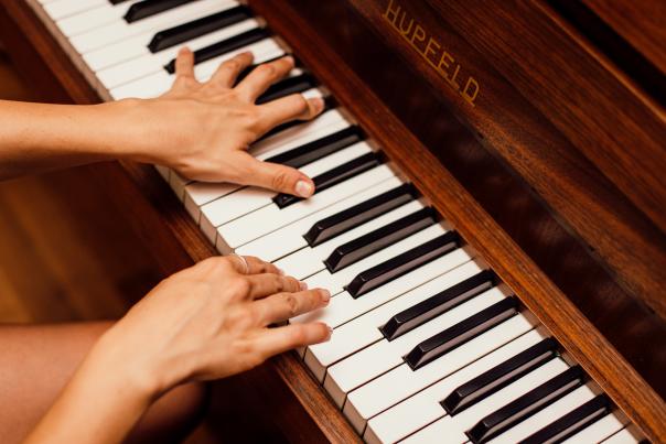 Piano Stock Photo