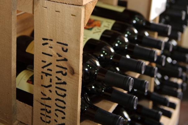 wine bottles