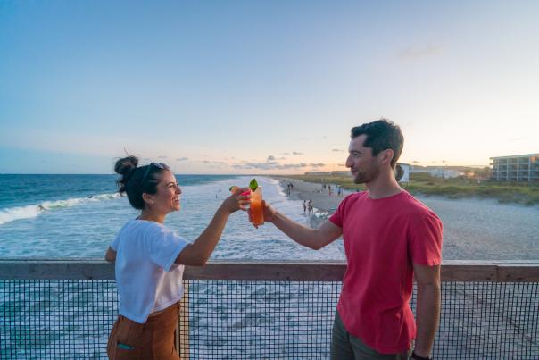 Crystal Pier Drinks with a View