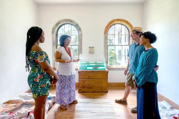 Tour of Bellamy's Preserved Urban Slave Quarters