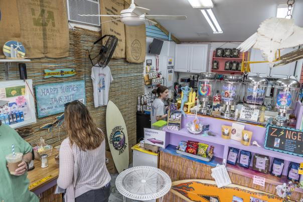 coffee shop in Kure Beach