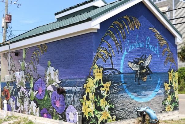 Formative Flora Carolina Beach Mural