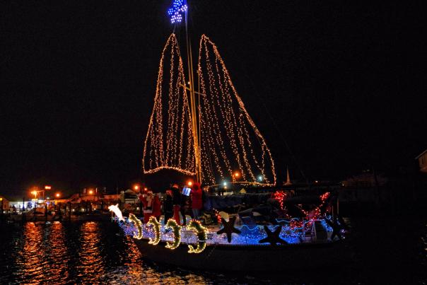 Island of Lights Sailboat Flotilla