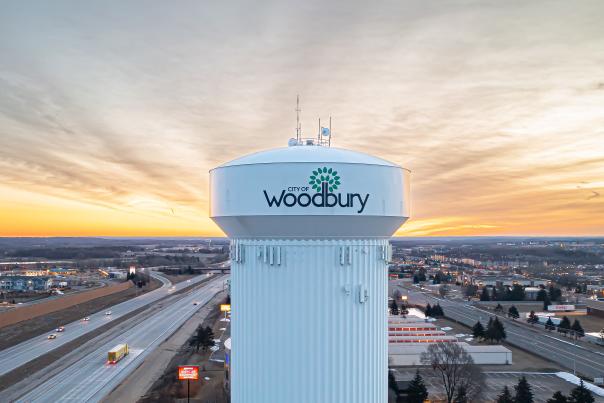 Aerial photo of Water Tower