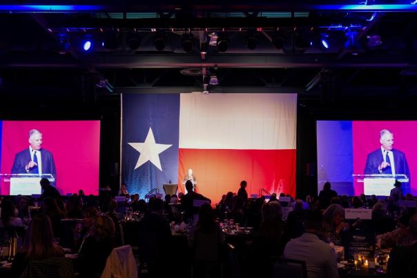 Brad Bailey at Texas Travel Alliance Unity Dinner in The Woodlands 2024