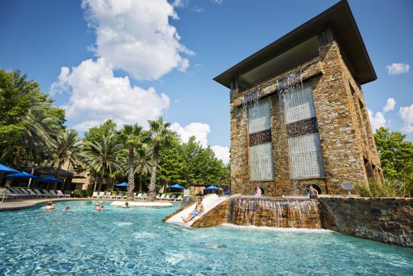 Waterslide at The Resort