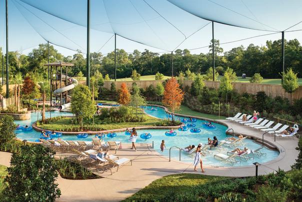 The Forest Oasis Lazy River & Water Park at The Woodlands Resort