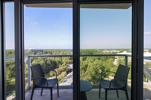 The Woodlands Waterway Marriott Hotel Room View