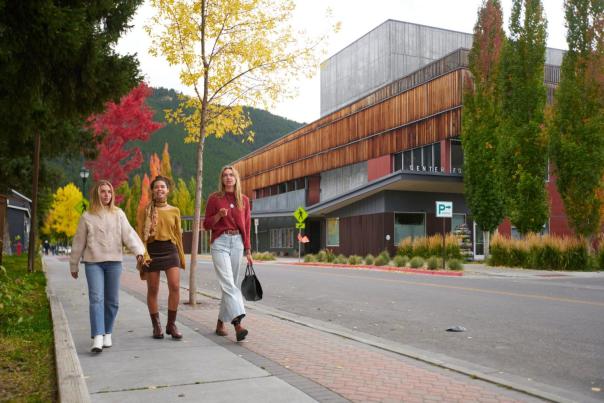 Fall Downtown Jackson Hole