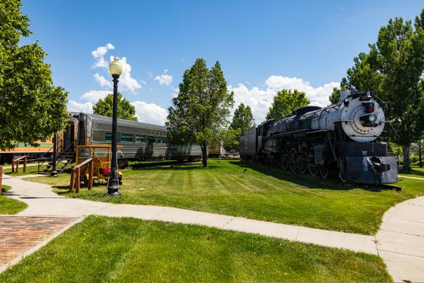 Railroad museum in Douglas, Wyoming, located in Converse County.