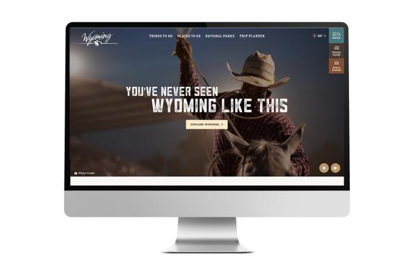 A preview on a computer of the new WOT website