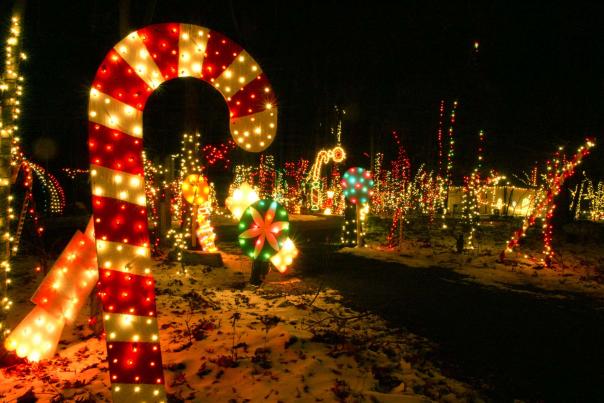 Christmas Magic candy cane lane