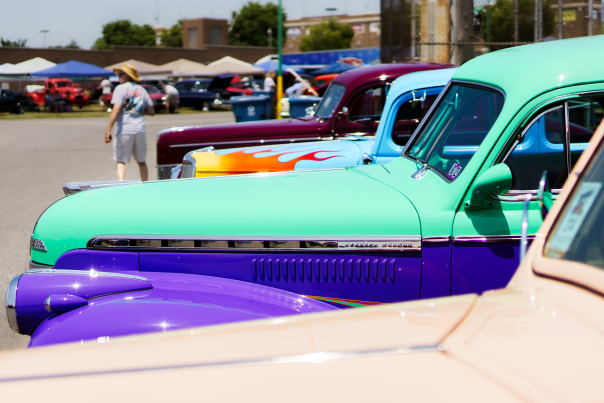 Classic Cars at the Annual Street Rod Event in York County, PA